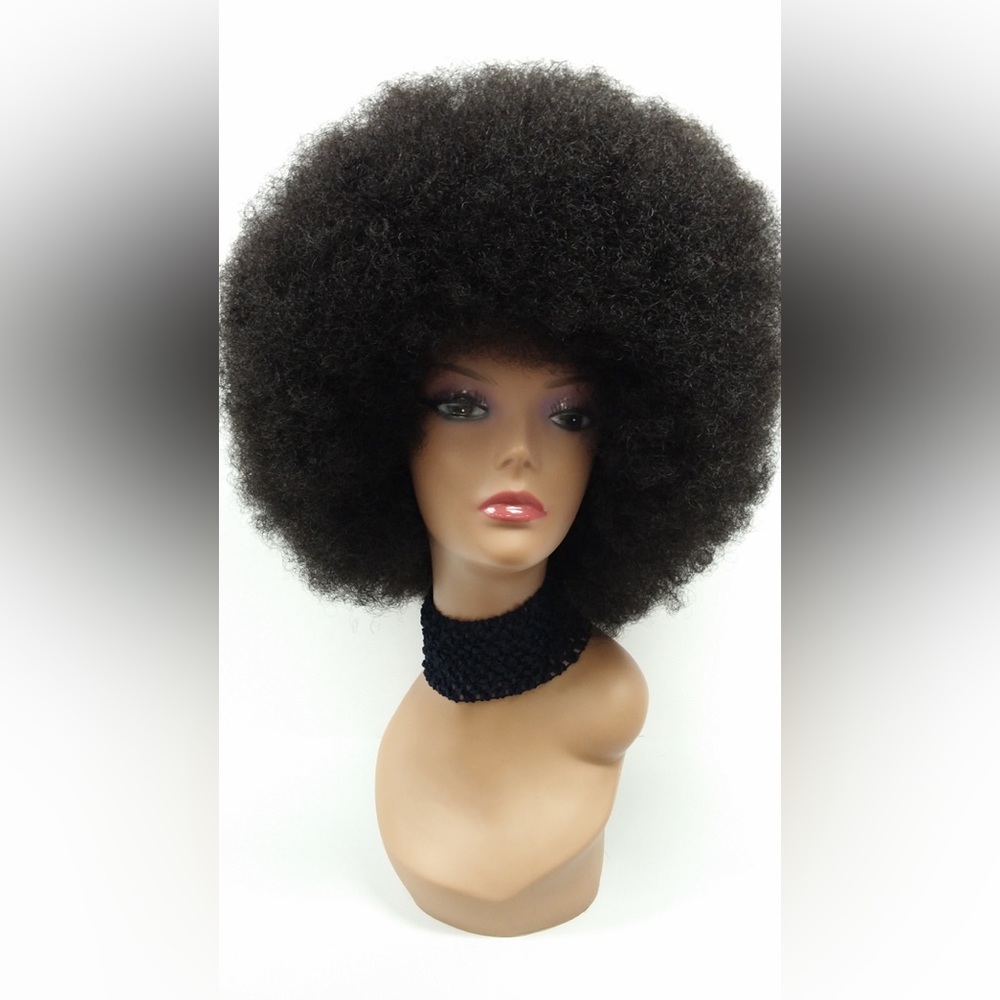 Black Afro Synthetic Wig